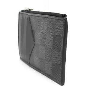 Louis Vuitton Damier Holder Coin Card Black Graphite